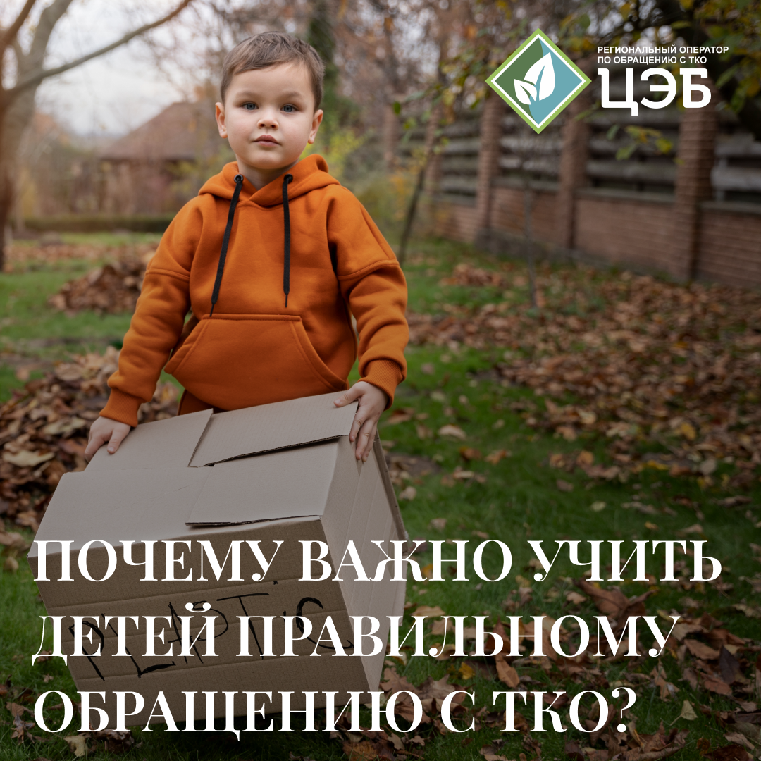почему важно учить детей правильному обращению с отходами?