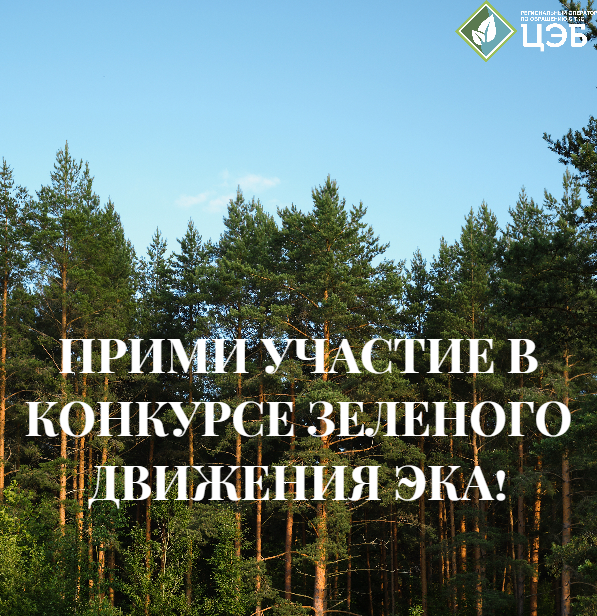 примите участие в конкурсе зеленого движения эко!