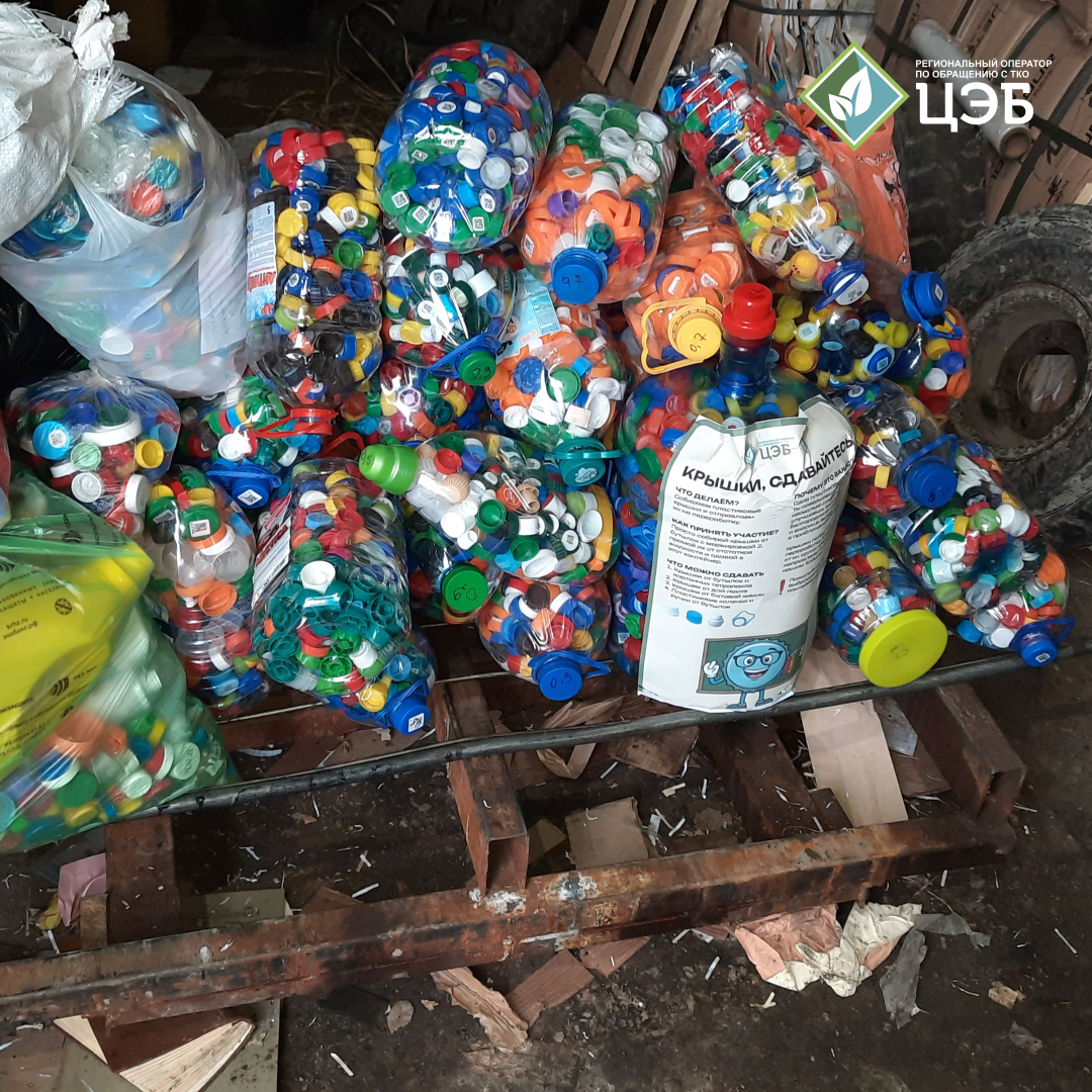 из крышек — в конфеты: выручка от вторсырья пошла на новогодние подарки для участников сво